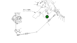Фиксирующий шарик 2692-3-55610 Komatsu