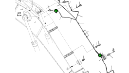 Трубка 208-70-77331 Komatsu