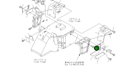 Уплотнение 418-Z97-3530 Komatsu