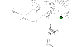 Трубка 208-62-67120 Komatsu