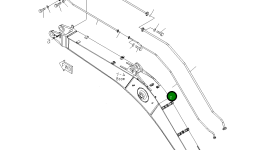 Трубка 207-970-KA60 Komatsu