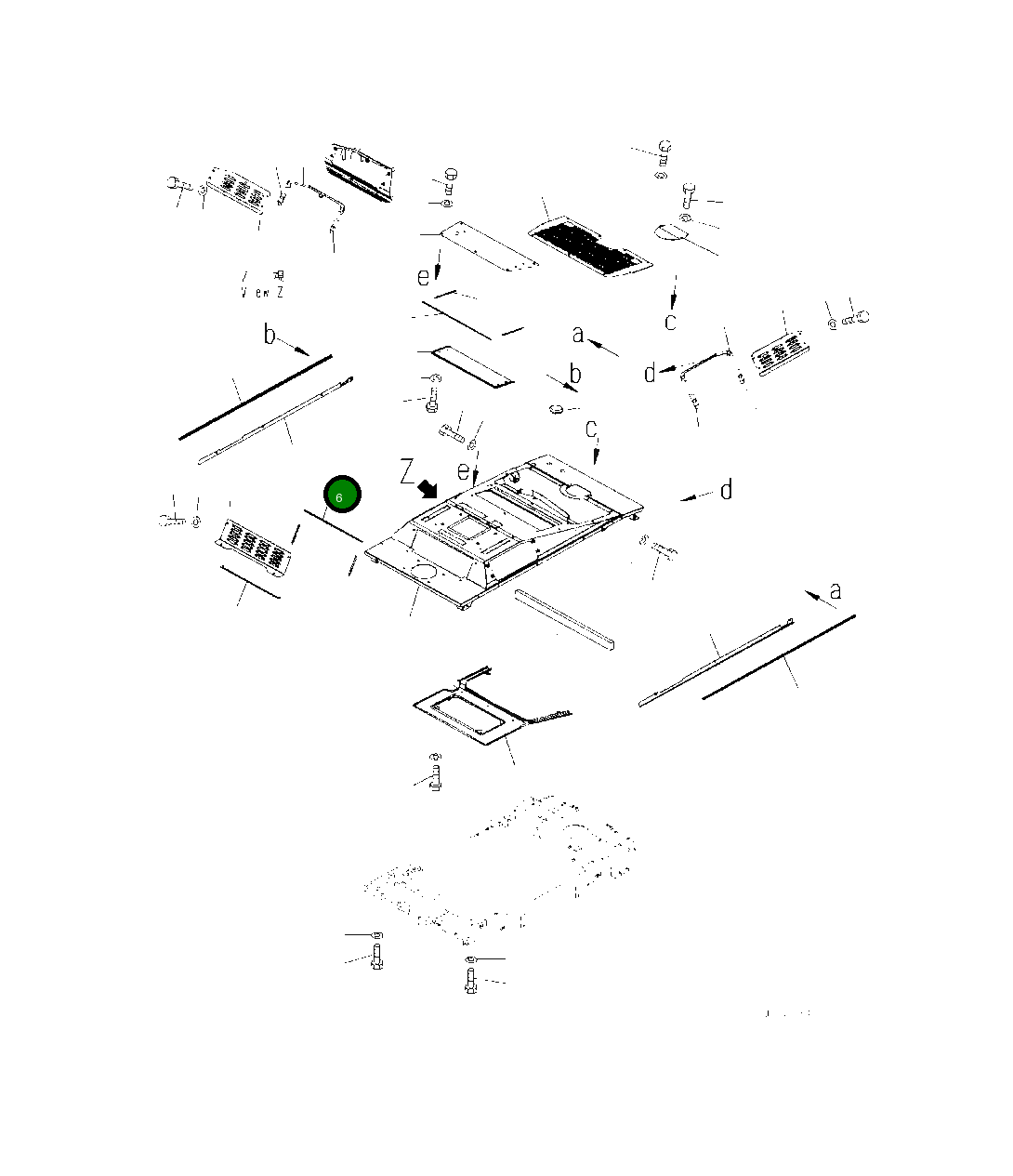 Уплотнение 419-54-62751 Komatsu