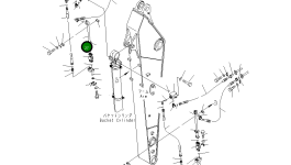 Трубка 20K-970-5320 Komatsu