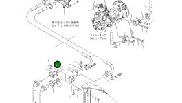Трубка 42C-62-11271 Komatsu