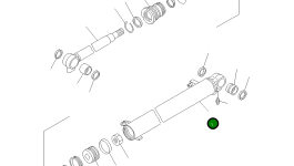 Цилиндр 22K-63-56241 Komatsu