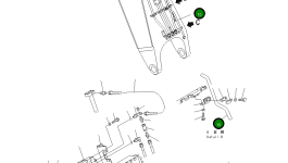Трубка 209-62-76160 Komatsu