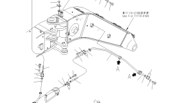 Трубка 208-62-64561 Komatsu