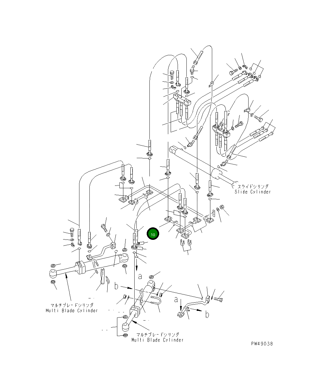 Трубка 419-S74-1160 Komatsu