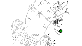 Трубка 419-T91-4340 Komatsu