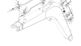 Труба 22E-973-2110 Komatsu