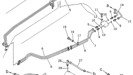Трубка 234-60-33150 Komatsu