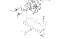 Управляющий клапан 700-92-37000 Komatsu