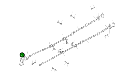 Трубка 206-958-1340 Komatsu