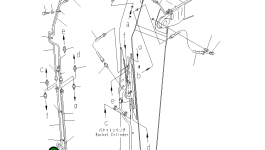 Трубка 209-943-7530 Komatsu