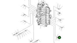Трубка 208-70-K3840 Komatsu