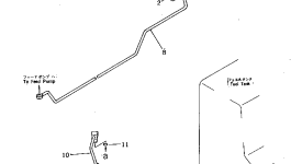 Трубка 113-04-32230 Komatsu
