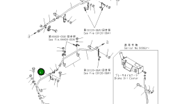 Трубка 42C-Z89-1310 Komatsu