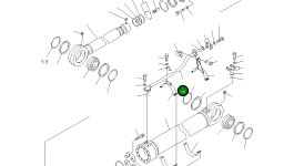 Трубка 209-63-66770 Komatsu