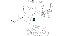 Трубка 6219-71-6870 Komatsu