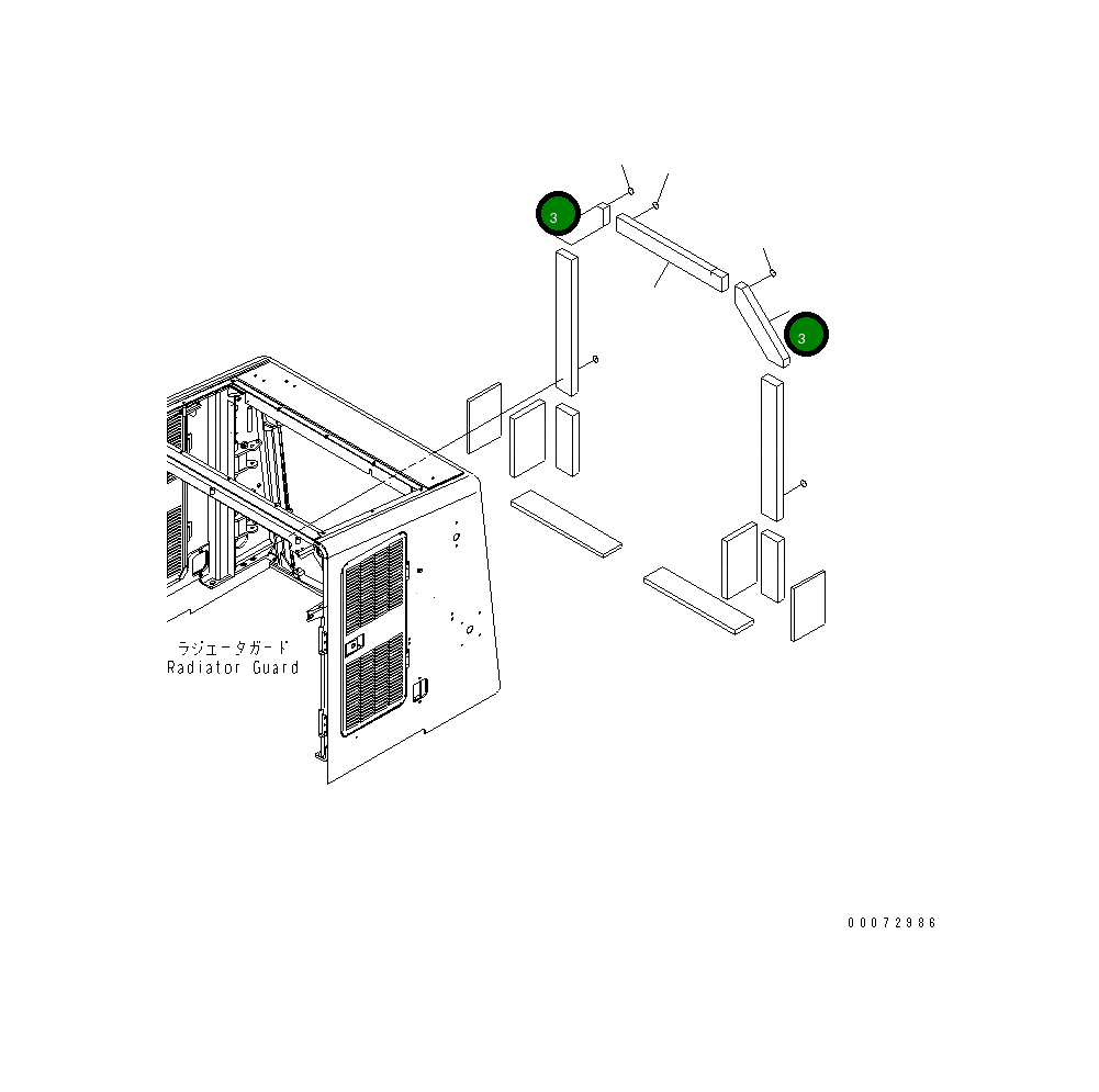Уплотнение 426-54-46761 Komatsu