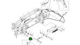 Трубка 208-62-64590 Komatsu