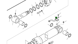 Труба 22E-61-12430 Komatsu