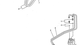 Трубка 361-62-14161 Komatsu