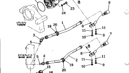 Шланг 21E-62-14550 Komatsu