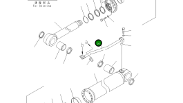 Трубка 707-86-13520 Komatsu