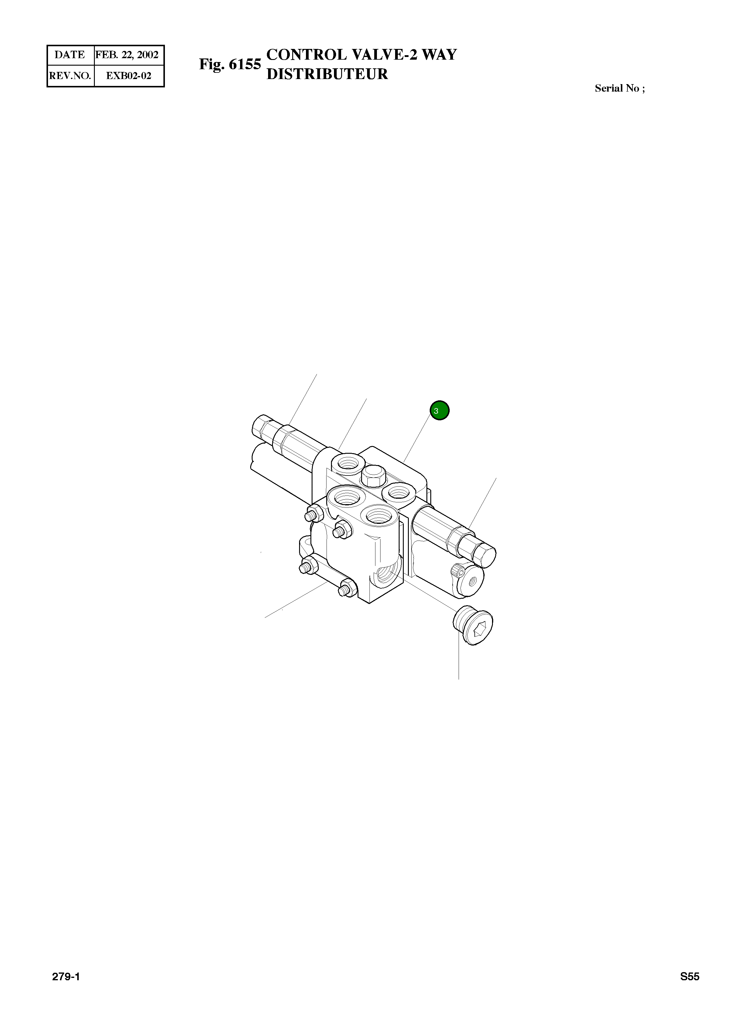 Т-блок 2-01-534 Komatsu