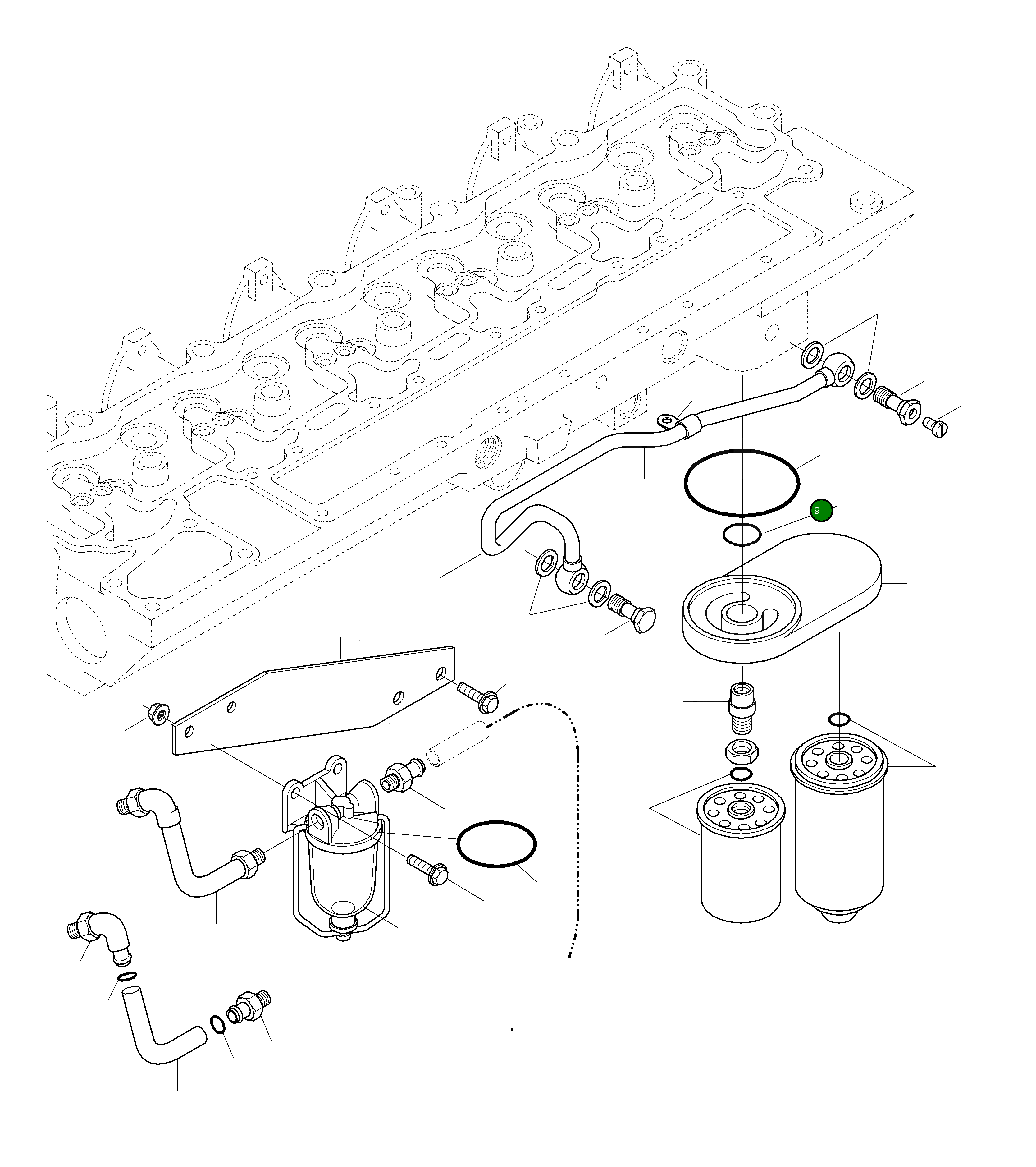 Уплотнение CU3903846 Komatsu