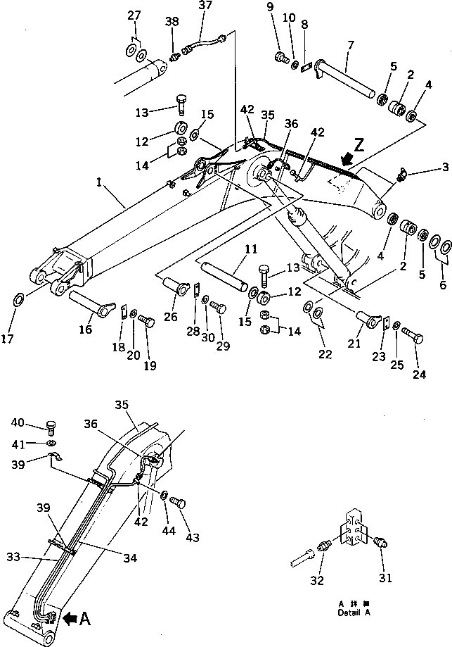 Трубка 208-70-31270 Komatsu