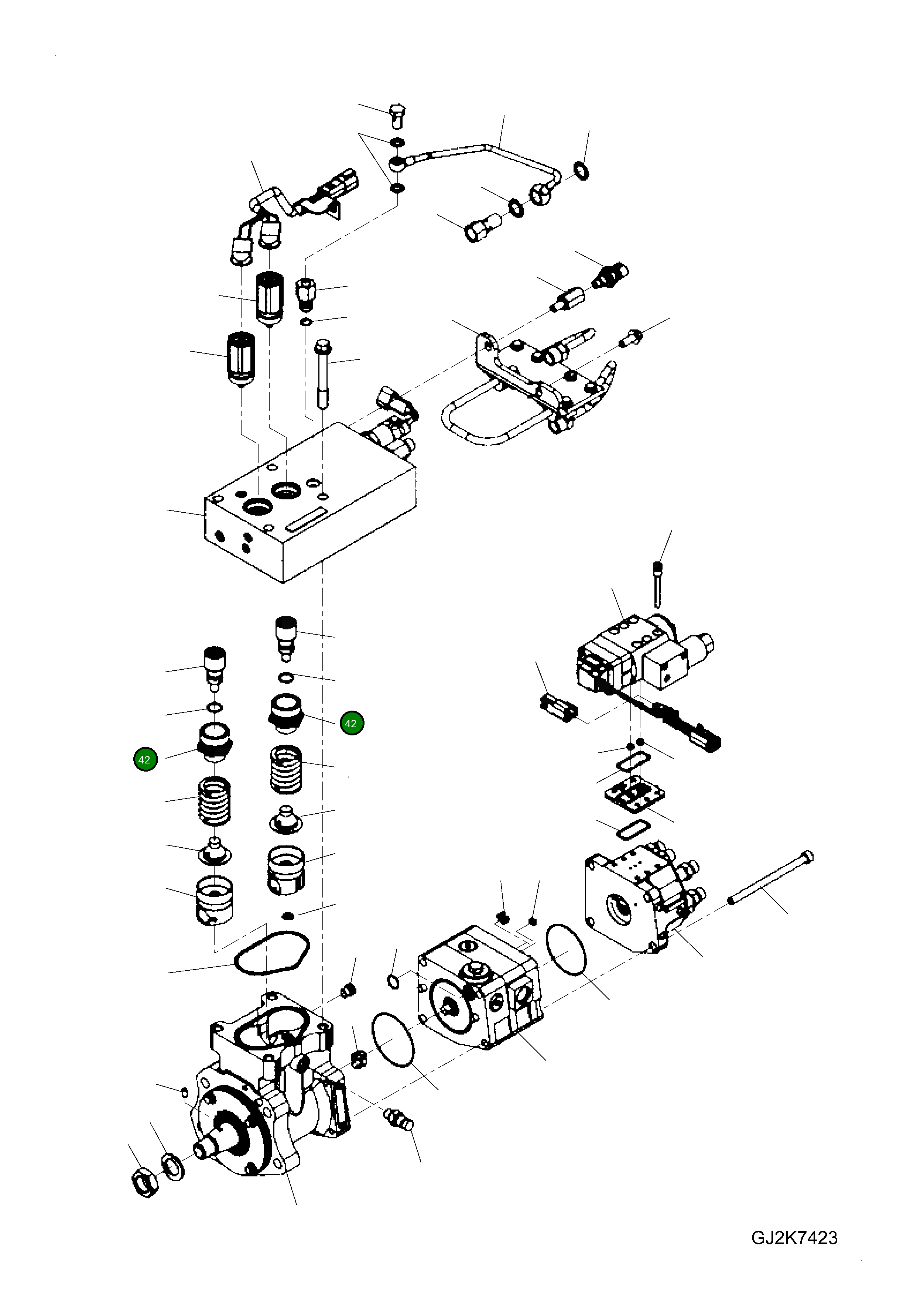 Фиксатор барабана CU4088733 Komatsu