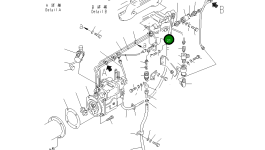 Трубка 6711-71-9310 Komatsu
