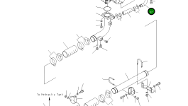Трубка 209-62-41140 Komatsu