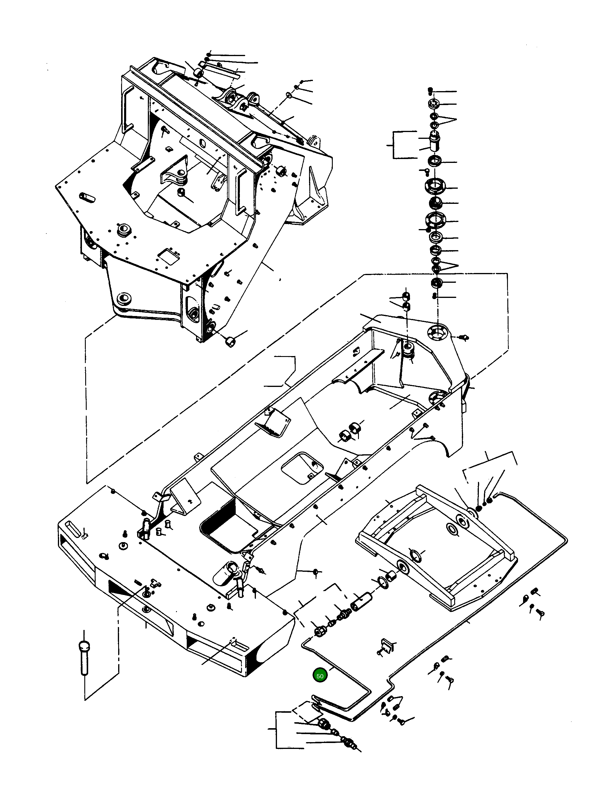 Труба 2950371M1 Komatsu