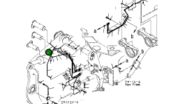 Трубка 425-46-36320 Komatsu