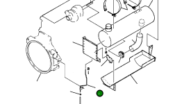 Трубка 208-01-58161 Komatsu