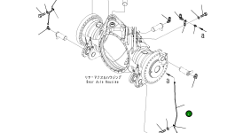 Трубка 561-52-81460 Komatsu