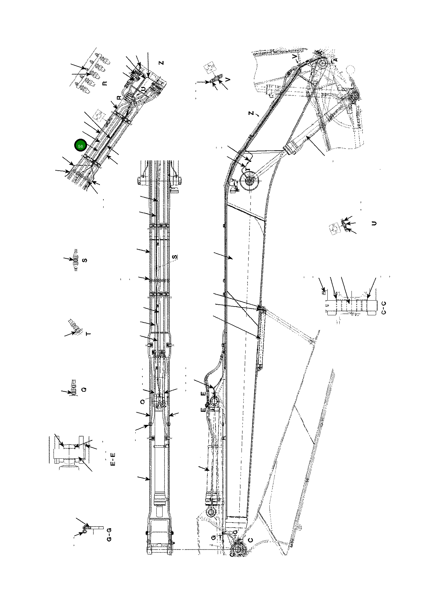 Трубка 208-62-84470 Komatsu