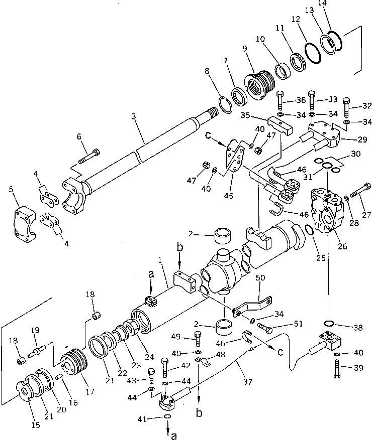 Цилиндр 154-63-13241 Komatsu