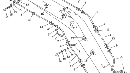 Трубка 207-970-5290 Komatsu