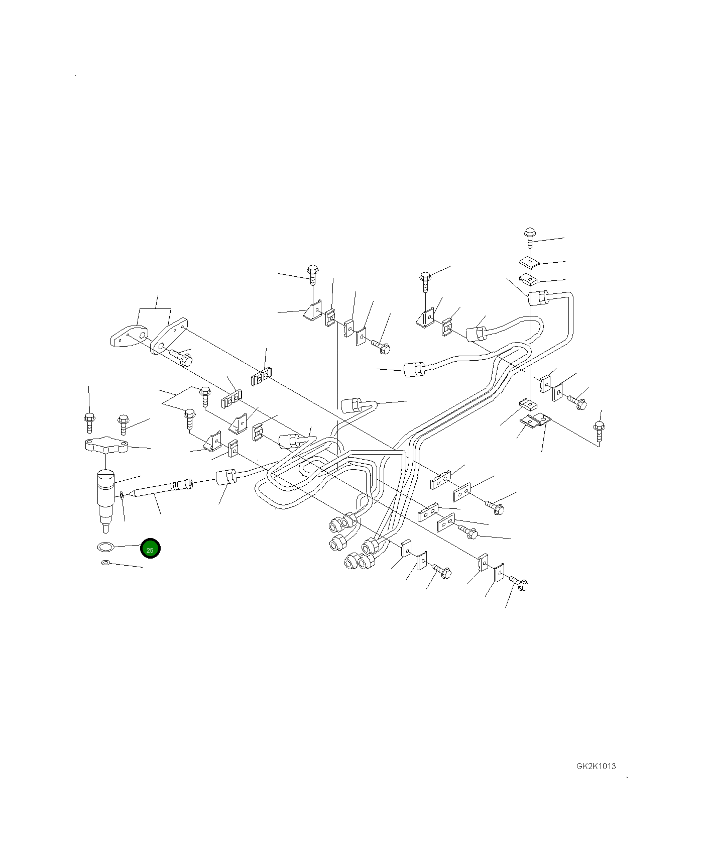 Уплотнение 6744-71-4150 Komatsu