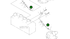 Трубка 262-60-25150 Komatsu