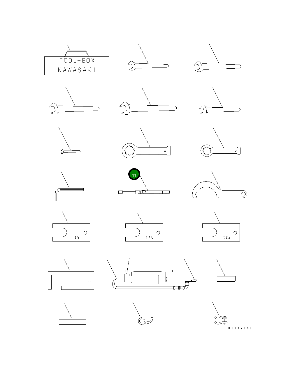 Счётчик KHJC-61802-14 Komatsu