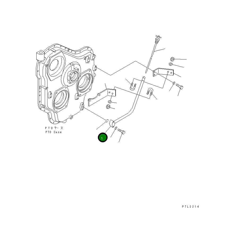 Трубка 209-38-73150 Komatsu