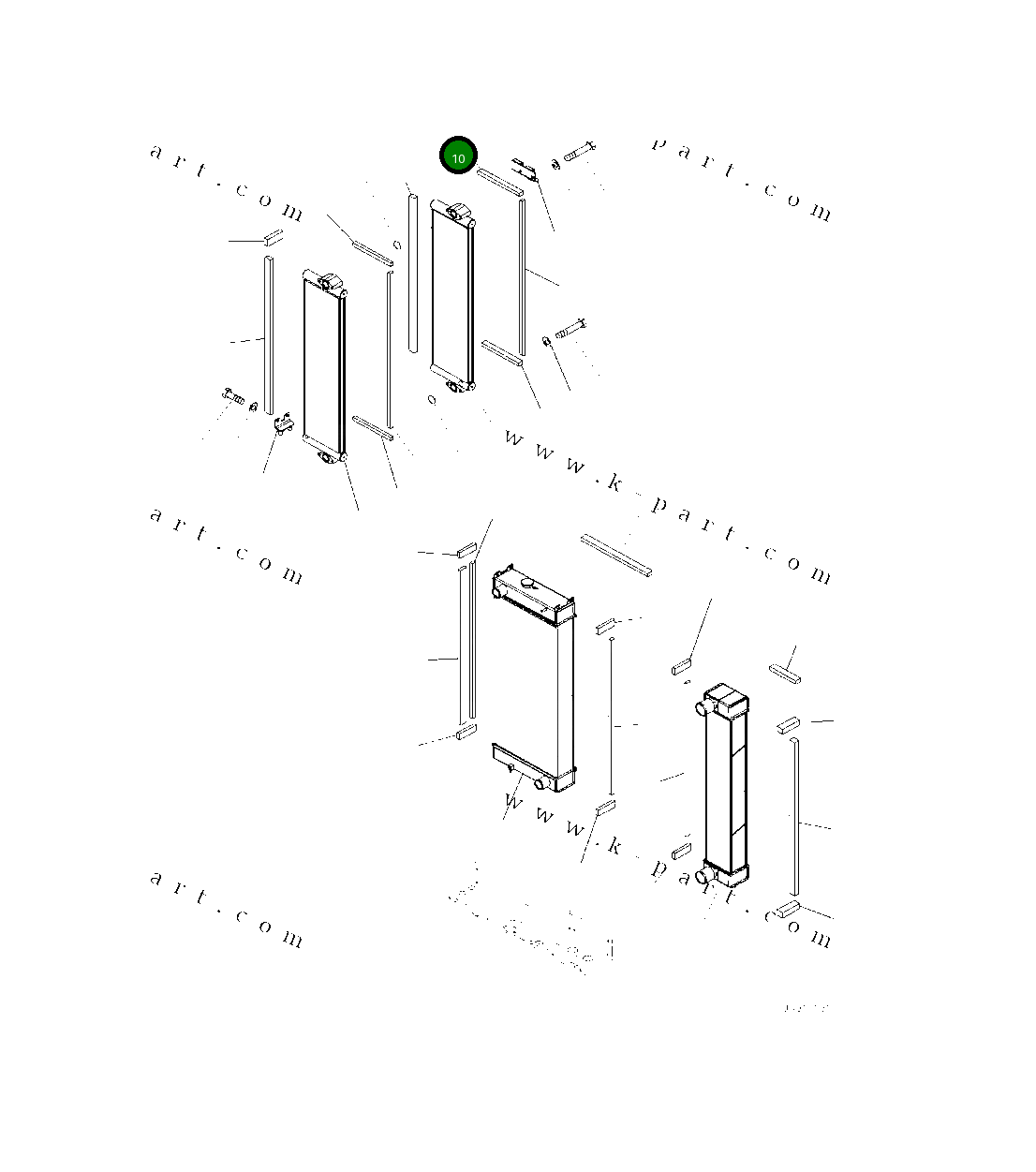 Уплотнение 418-03-52380 Komatsu