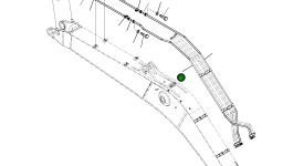 Трубка 208-62-74151 Komatsu