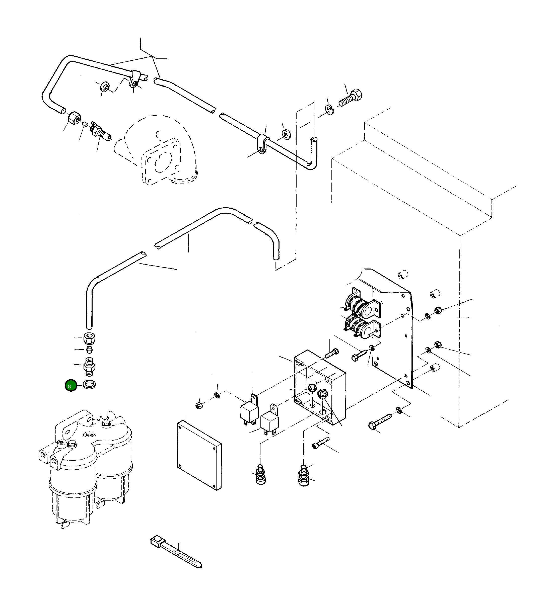 Уплотнение 4909415M1 Komatsu
