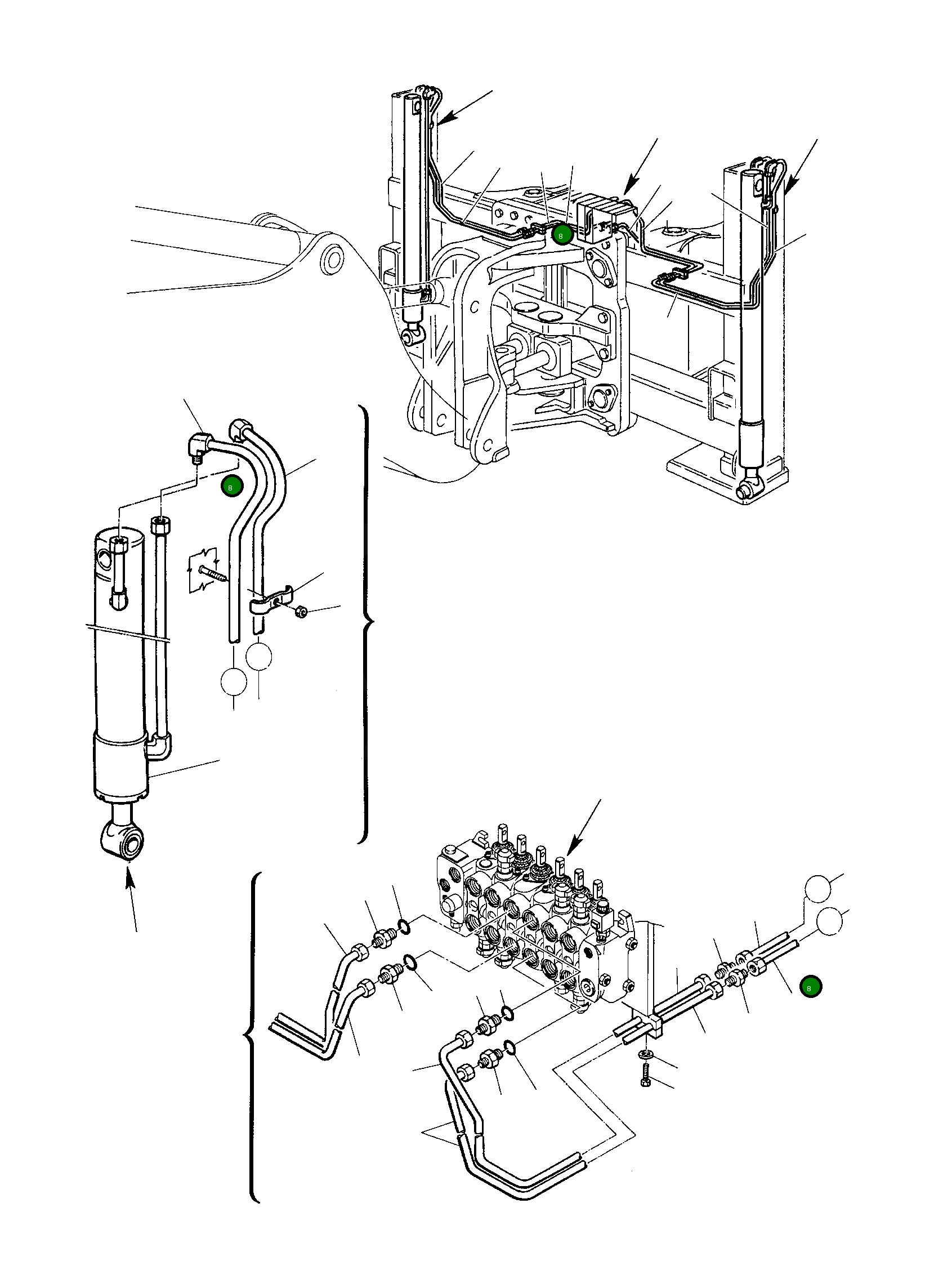 Трубка 312707056 Komatsu